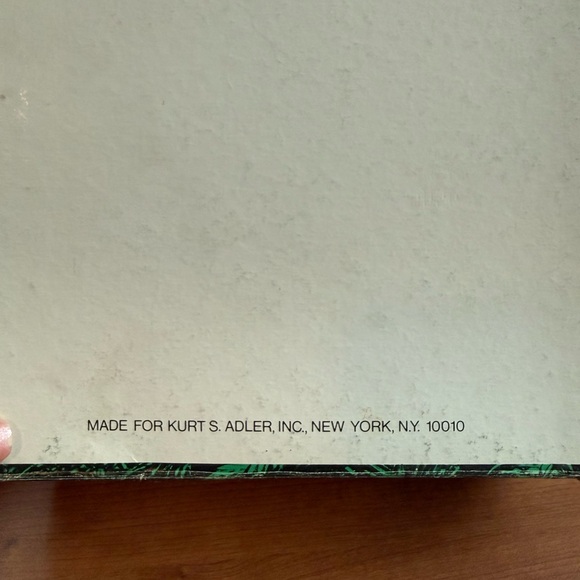 VTG Kurt S. Adler 5 Gold Hand Painted Santa Claus Glass Ornaments Santas World - Picture 10 of 10